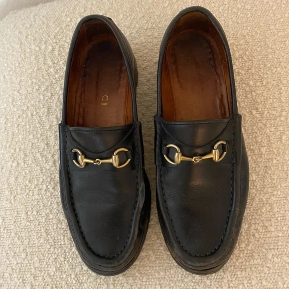Vintage Gucci Horsebit Loafers - Picture 2 of 9